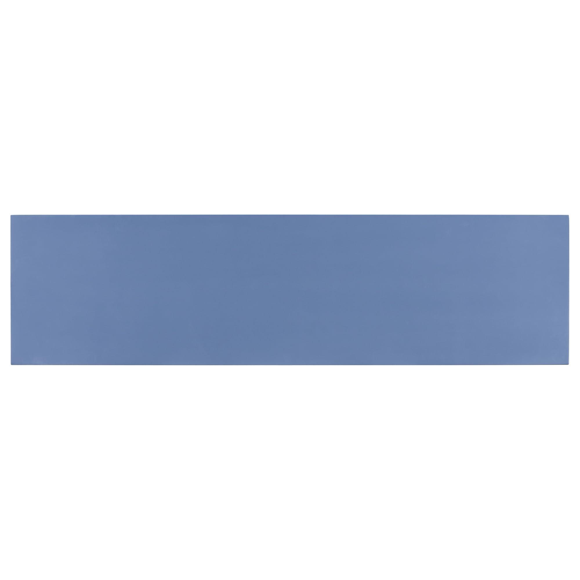 HZXINKEDZSW HZXINKEDZSW Contemporary Console Table Sofa Side Table with Wood Tabletop, 59'' Extra Long Accent Entryway Table with Wood Legs for Hallway Living Room Foyer Corridor (Navy Blue)