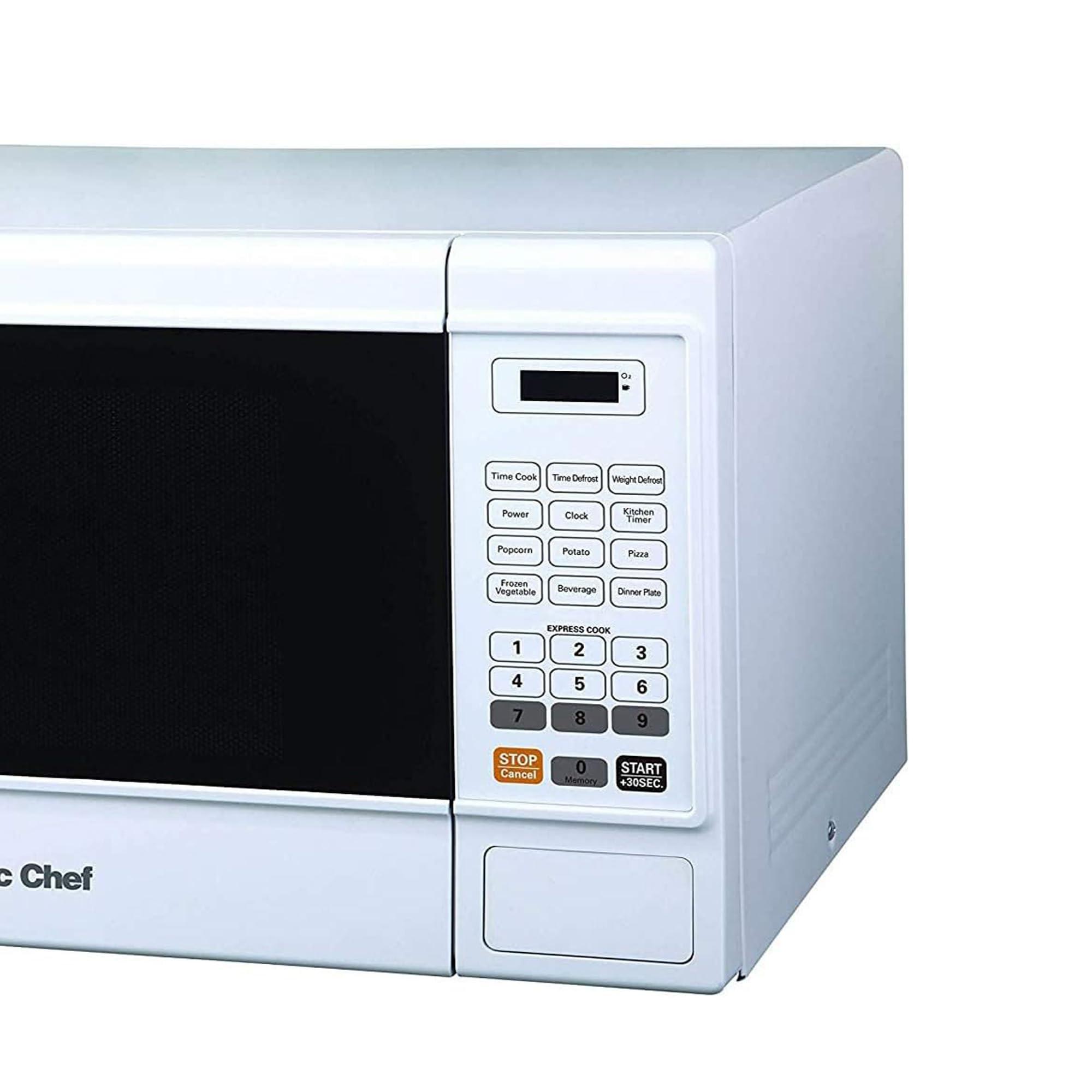 Magic Chef Magic Chef Countertop Microwave Oven, Small and Compact, 1000 Watt, 1.3 Cu Ft, White