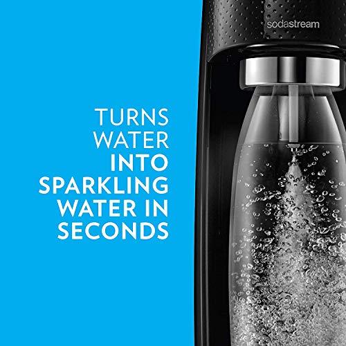 sodastream SodaStream Fizzi, Sparkling Water Maker, Black