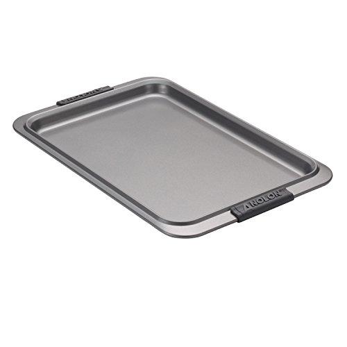 Anolon Anolon Advanced Nonstick Bakeware with Grips, Nonstick Cookie Sheet / Baking Sheet - 11 Inch x 17 Inch, Gray
