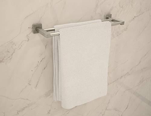 Symmons Symmons 363DTB-24-STN Duro 24 in. Wall-Mounted Double Towel Bar in Satin Nickel