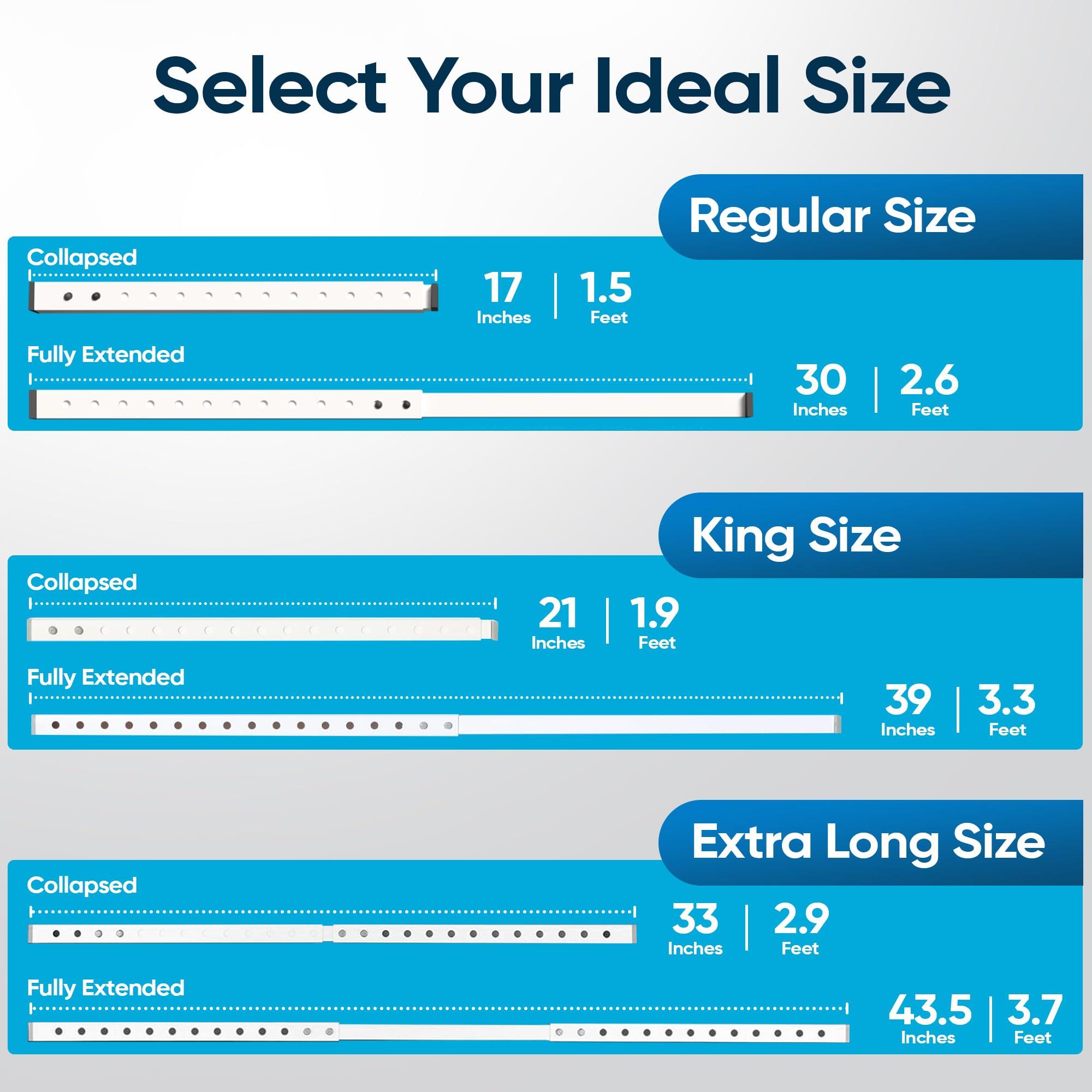 The Lock-It Block-It The Lock-it Block-it Extra Long (1 Device) Home Security Adjustable Window Security Bars/Window Lock Bar, Security Bar for Sliding Glass Door, Child Safety Lock & Sliding Patio Door Security Bar