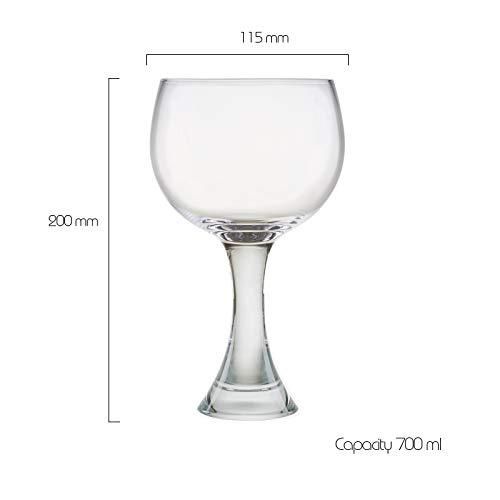 Anton Studio Designs Anton Studio Designs Manhattan Handmade Gin Glasses for Wine, Cocktails, or Water - 12 oz - Clear - Set of 2 Elegant Cocktail Glasses