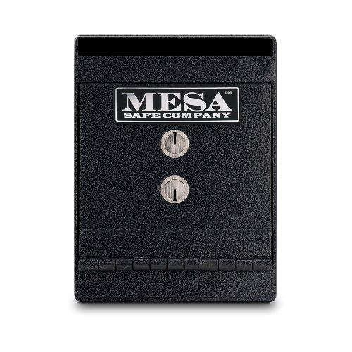 Mesa Safe Mesa Safe Company Model MUC2K Undercounter Depository Safe with Dual Key Lock, Dark Gray