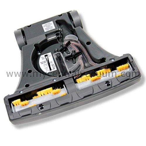 CVC,Inc TurboCat Zoom Air Driven Central Vacuum Power Brush in Platinum Silver-Gray