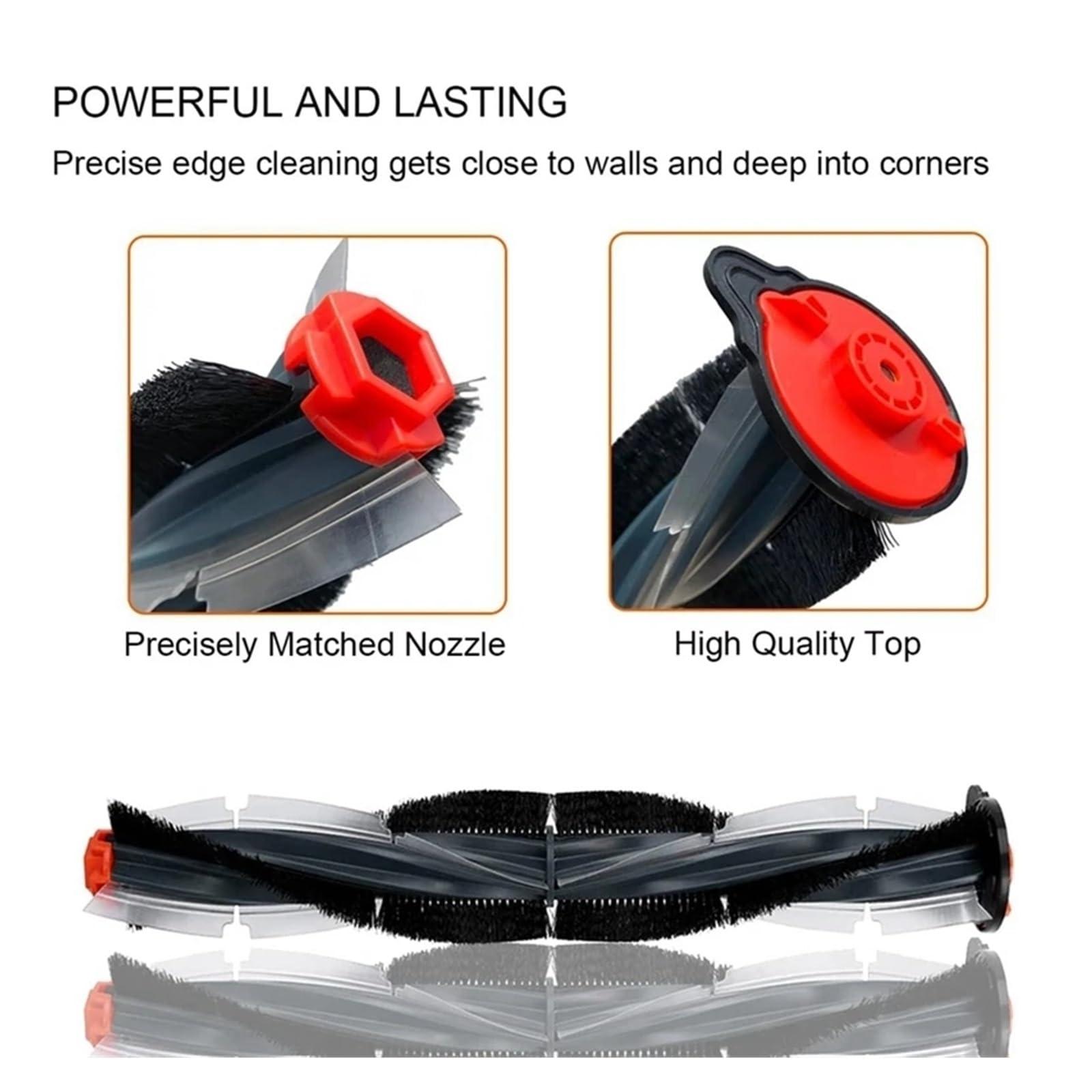 YUGHKBN Compatible For Neato Compatible For Botvac Connected Series D10, D9, D8, D3, D4, D5, D6, D7 Compatible For Botvac D Series D75, D80, D85 Robot Vacuum Cleaner Parts Replacement Brush Main Brush Drum Br