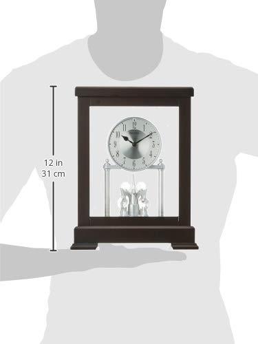 Bulova Bulova B1534 Empire Mantel Clock, Espresso Brown