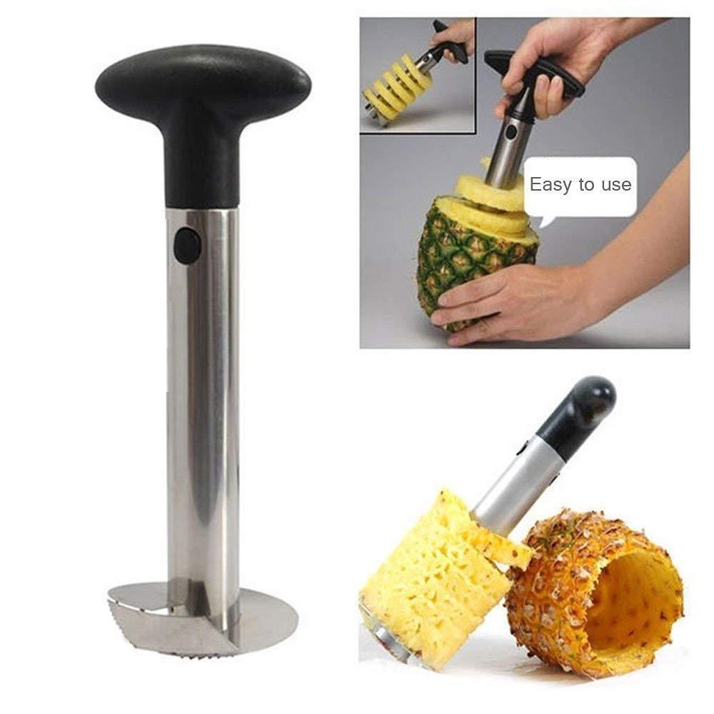 OXO OXO Good Grips Stainless Steel Pineapple Corer & Slicer,Silver/Black
