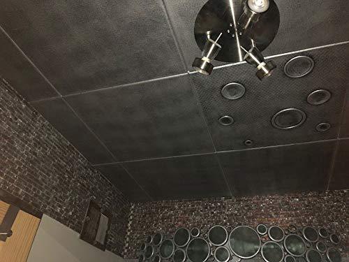 A La Maison Ceilings A La Maison Ceilings R22 Basic Foam Glue-up Ceiling Tile (21.6 sq. ft./Case), Pack of 8, Plain White