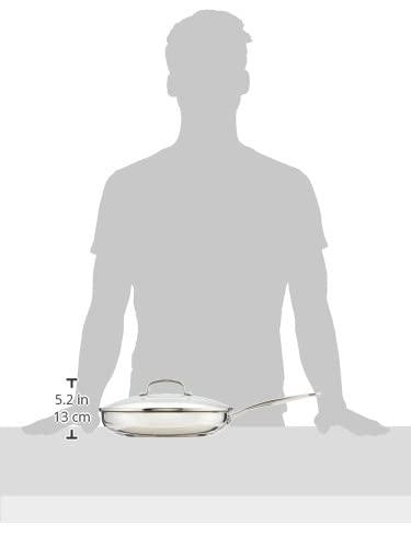 Cuisinart Cuisinart 12 Inch Skillet with Glass Cover, Chef\'s Classic Collection, 722-30G