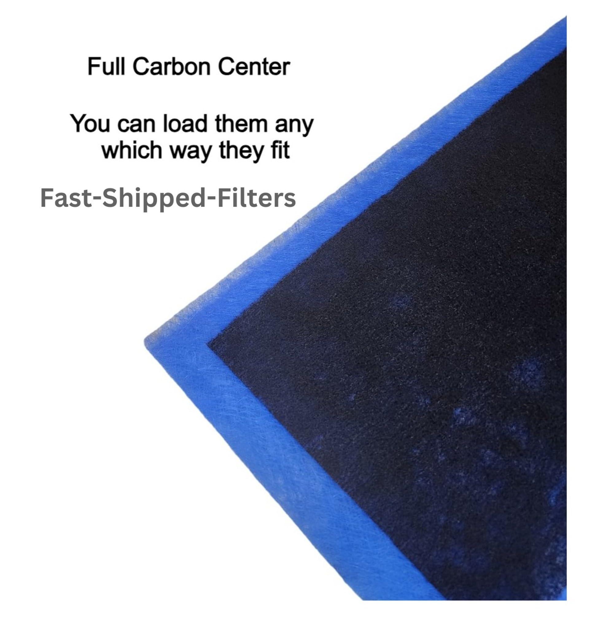 FAST SHIPPED FILTERS Fast-Shipped-Filters 3 Pack 20x24 Replacement Filter Pads Compatible with AirRanger Air Cleaner 20x24 Refill Blue