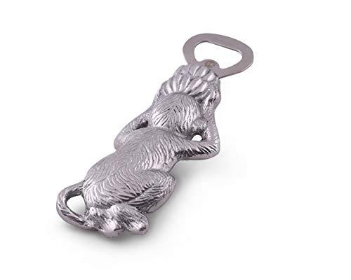 Arthur Court Arthur Court Aluminum Monkey Bottle Bar Beer Opening Tool Statue Figurine Decoration Object 6 inch Long