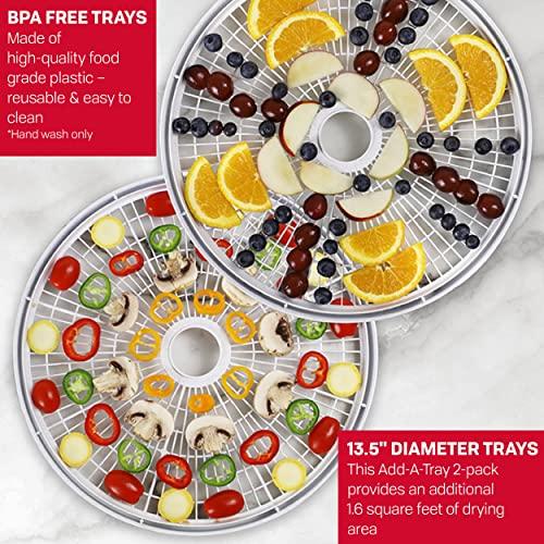 Nesco NESCO LT-2SG Plastic 13 1/2" Add-A-Trays, accessory, Gray