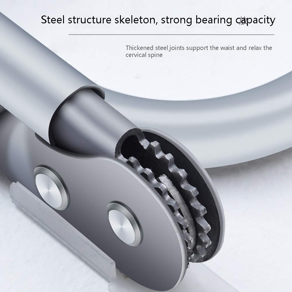 Bseack Floor Chair Foldable Single Floor Chair 5 Gears Freely Adjustable Lazy Sofa Removable and Washable Floor Cushion with Backrest Meditation Chair (Color : Dark Gray)