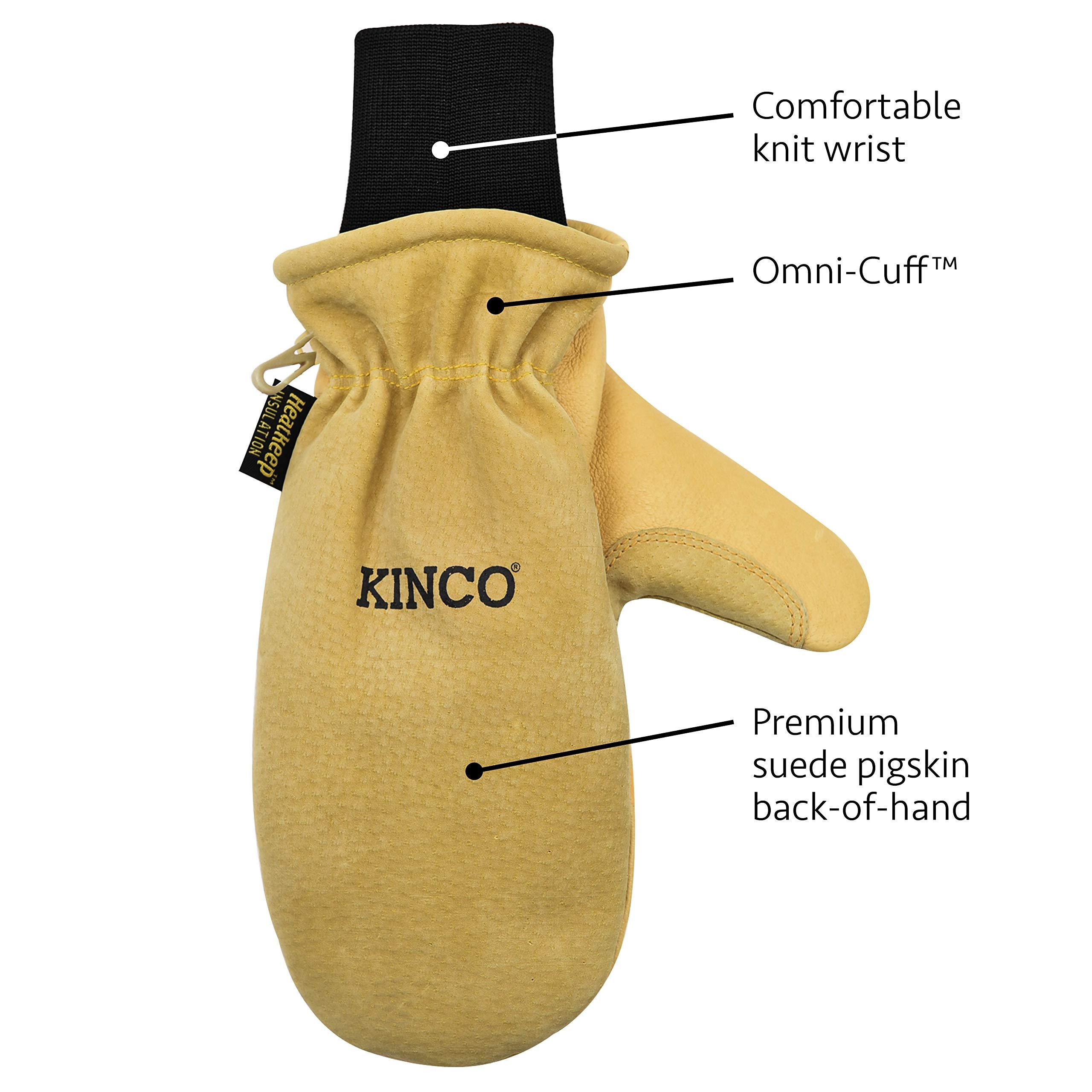 Kinco Kinco - Premium Leather Work and Ski Mitt with Nikwax Waterproof Wax, (901T)