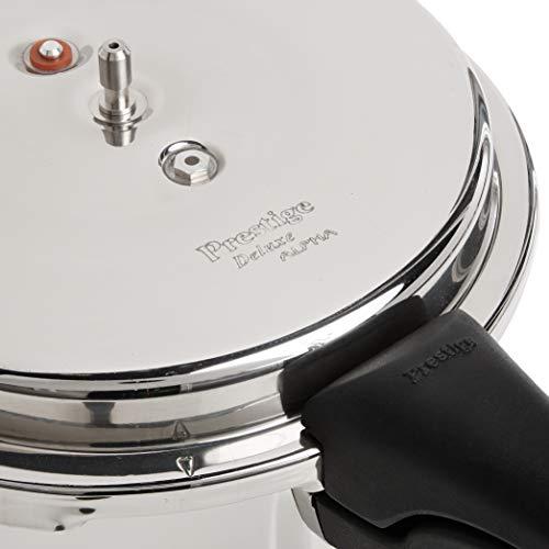 PRESTIGE Prestige Deluxe Stainless Steel Deep Pressure Pan 5 liters