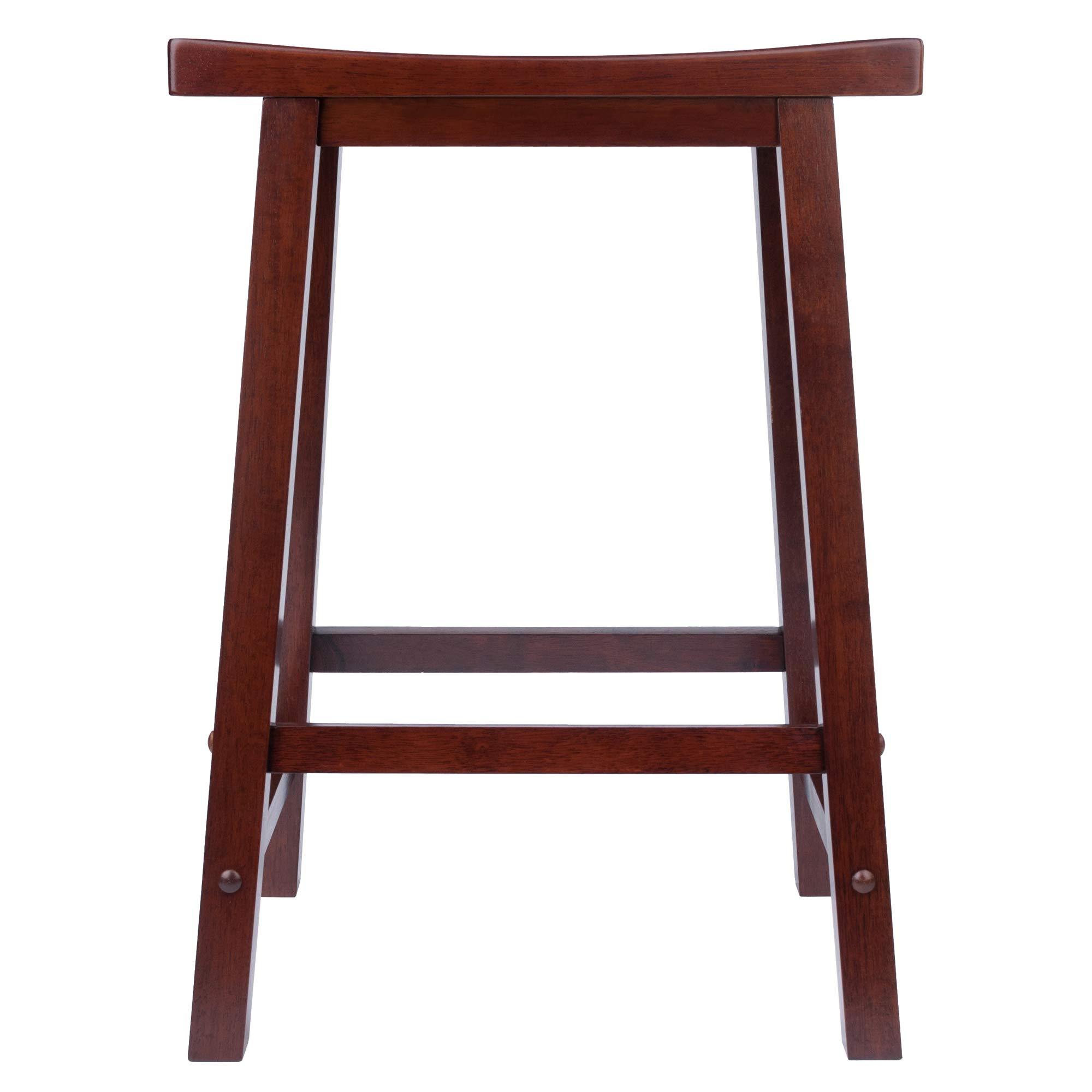 Winsome Winsome Satori Counter Stool, 24\", Walnut