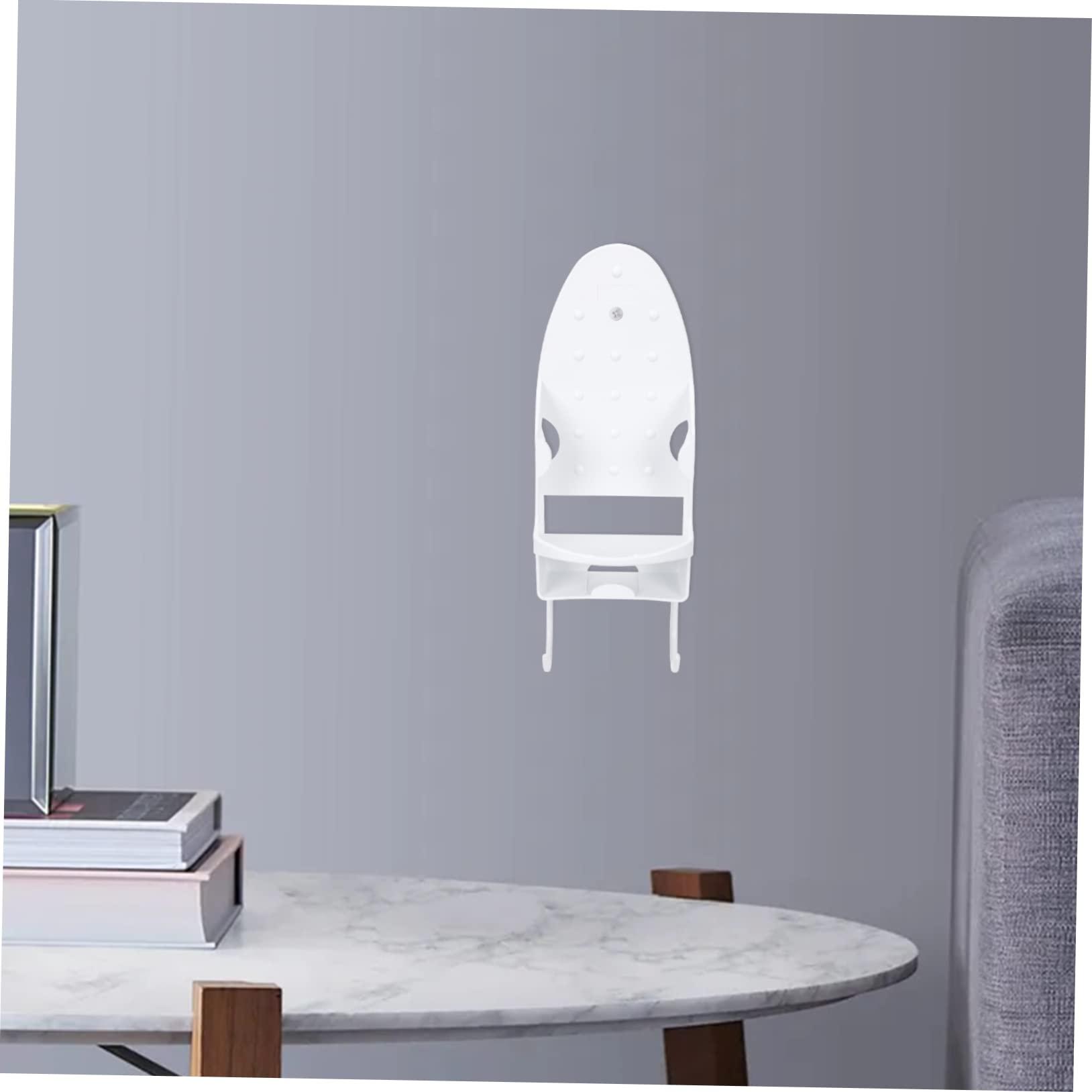Yardenfun Yardenfun Iron Storage Rack Black Clothes Hangers Hook Hanger Ironing Board Wall Hanger Ironing Board Hook Wall Mount Clothing Rack Black Hanger Ironing Board Organizer Hooks White Pbt