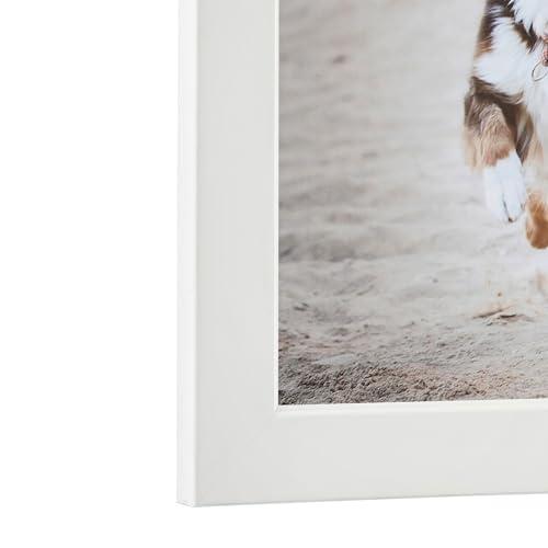 ArtToFrames ArtToFrames 12x14 inch Contemporary White with Lip Wood Picture Frame, WOMD8991-12x14