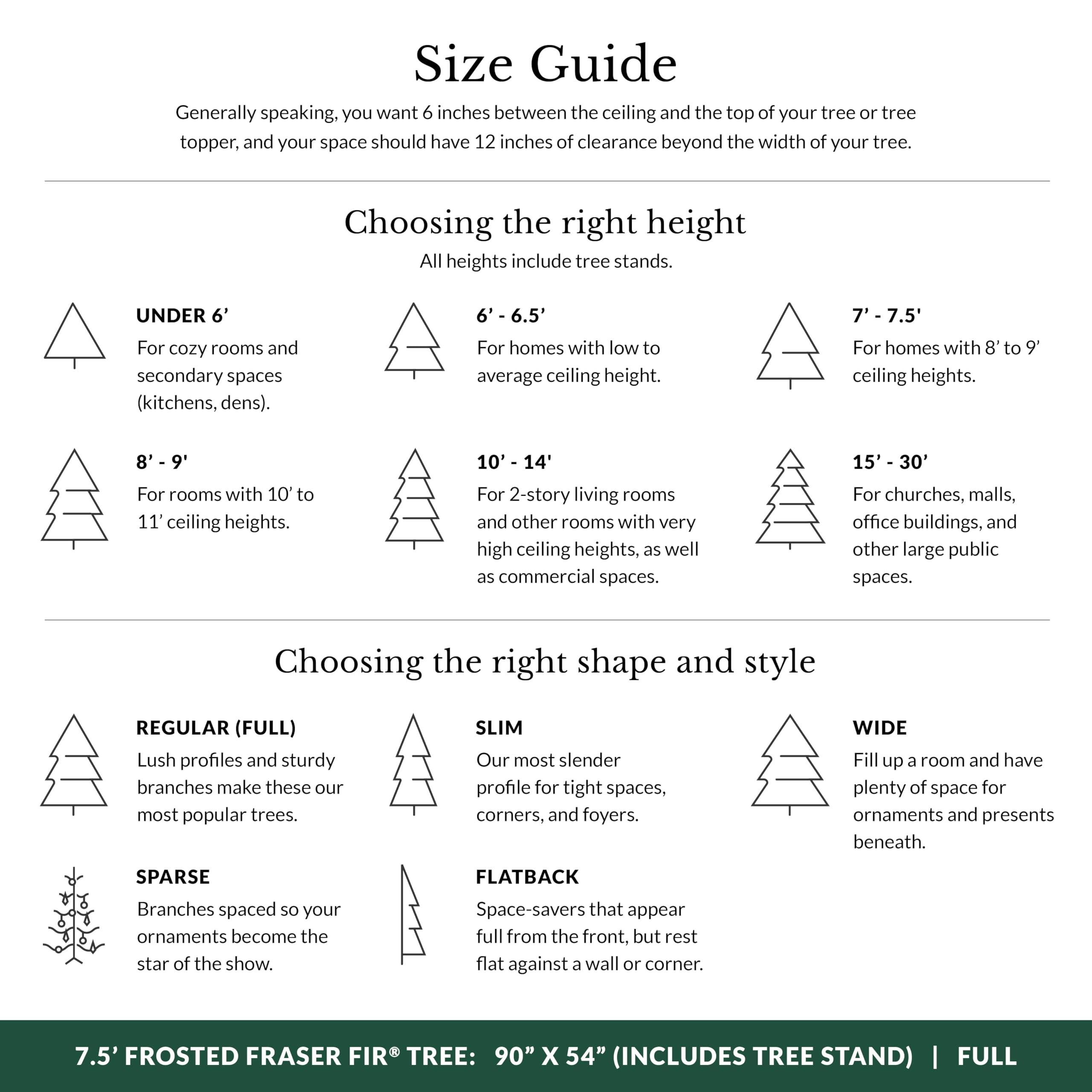 Balsam Hill Balsam Hill 7.5ft Pre-Lit Fraser Fir Frosted Artificial Christmas Tree with LED Clear Lights