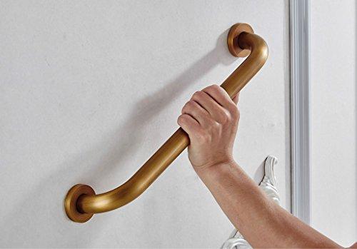 700Brass 700Brass 20-inch Grab Bar for Hotel/Motel/Home Bathtub, Solid Brass, Antique Bronze, Heavy-Duty Construction, Shower Grab Bars