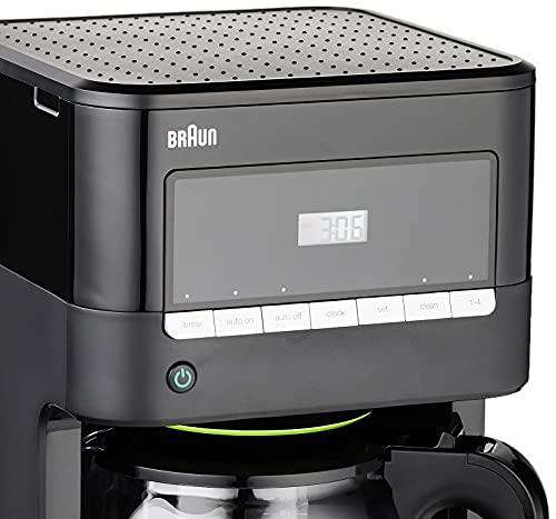 Braun Braun Brew Sense 12 cup Drip Coffee Maker, Black, KF7000BK