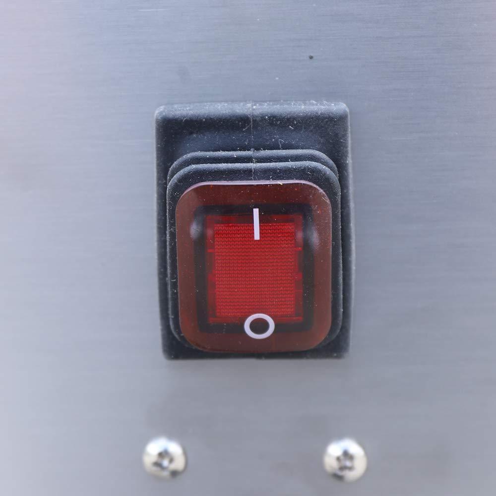 DENEST Mobile Fryer Filter 55L Oil Filter Machine 550W Frying Oil Filter System 11OV/60HZ Commercial Oil Filtration System