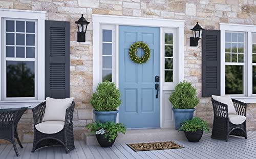 SCHLAGE Schlage BE375 CAM 622 Touch Camelot Deadbolt, Electronic Keyless Entry Lock, Matte Black