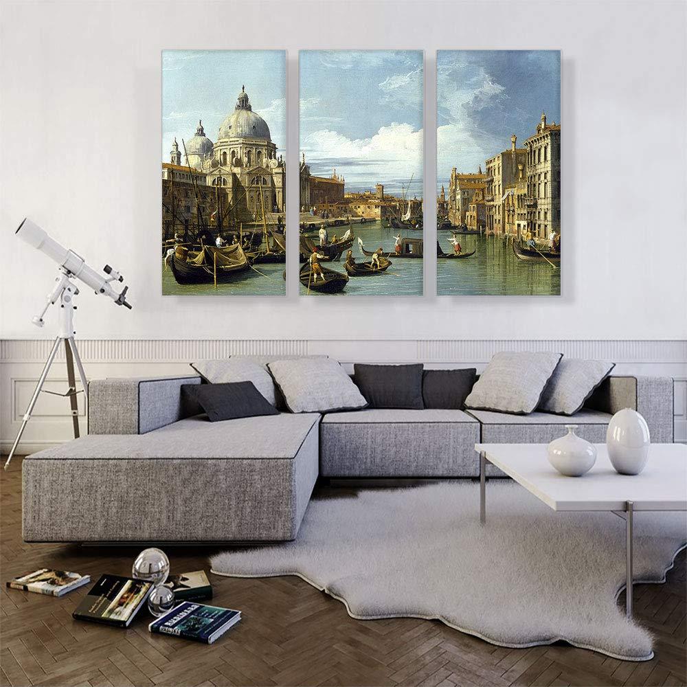 LANE LINEN LANE LINEN 100% Organic Cotton California King Sheets Set, 4-Piece Organic Cotton Long Staple Percale Weave Soft Bedding Sheets for Bed, Breathable, Fits Mattress Upto 15\" Deep - Blue Ticking Stripe