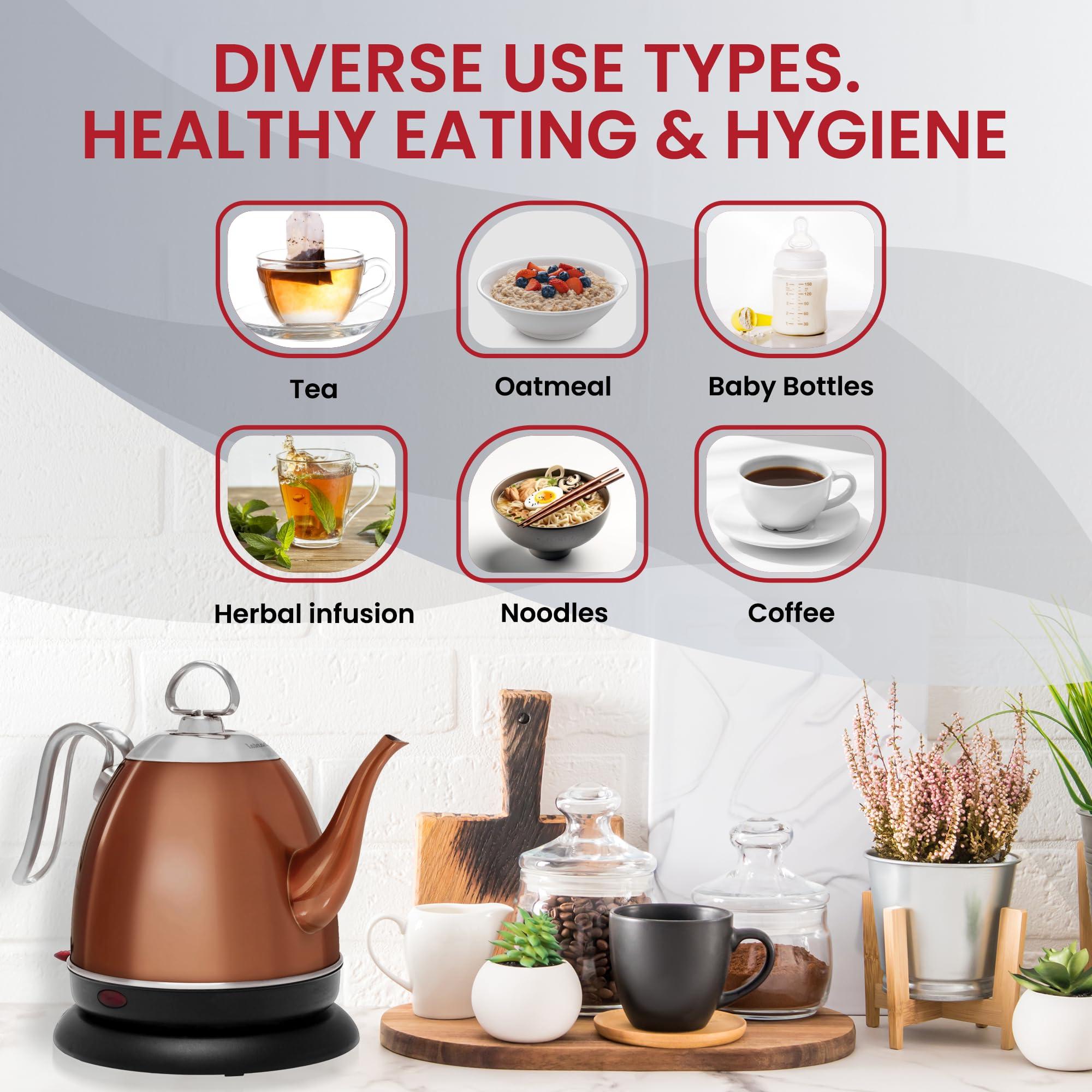 Chantal Chantal Mia Electric Kettle, 32 oz (Copper)