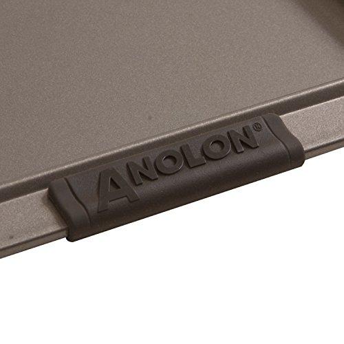 Anolon Anolon Advanced Nonstick Bakeware with Grips, Nonstick Cookie Sheet / Baking Sheet - 11 Inch x 17 Inch, Gray