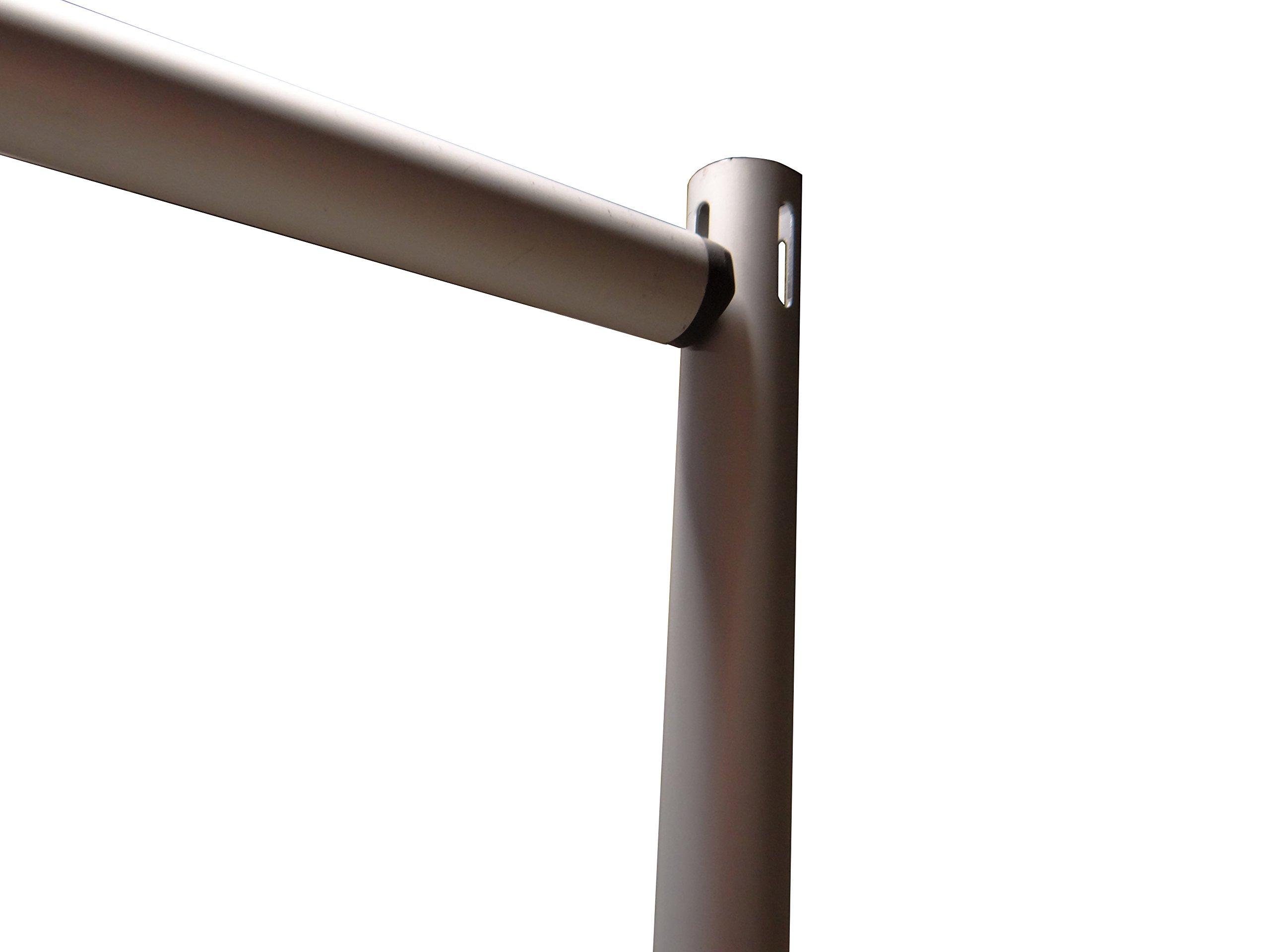 OnlineEEI OnlineEEI 8 Foot Tall Fixed Height Portable Pipe and Drape Backdrop Kit 8ft x 10ft (No Drapes)