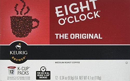 Eight O'Clock Coffee Eight O'Clock Coffee - K Cups 12ct (pack of 4) ORIGINAL,12-0.34oz, net wt 4.1oz