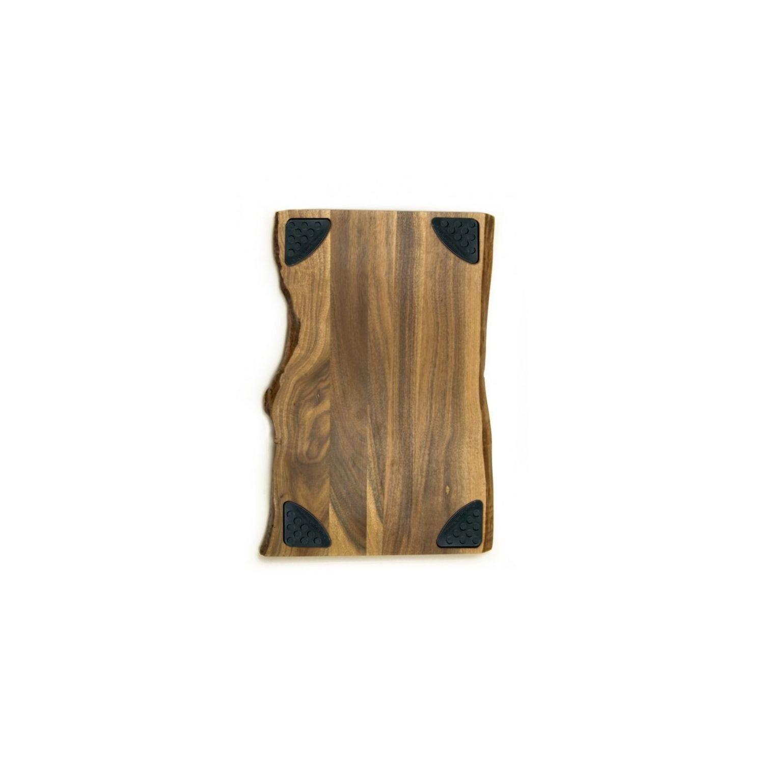 Architec Architec Gripperwood Bare Acacia Cutting Board, Non-Slip Gripper Feet, 11" by 17"