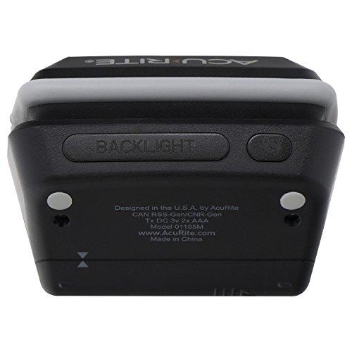 AcuRite AcuRite 01185M Digital Meat Thermometer with Wireless Display and Time Left to Cook Gray, 3.31-inch Height x 3.43-inch Width x 2.52-inch Depth