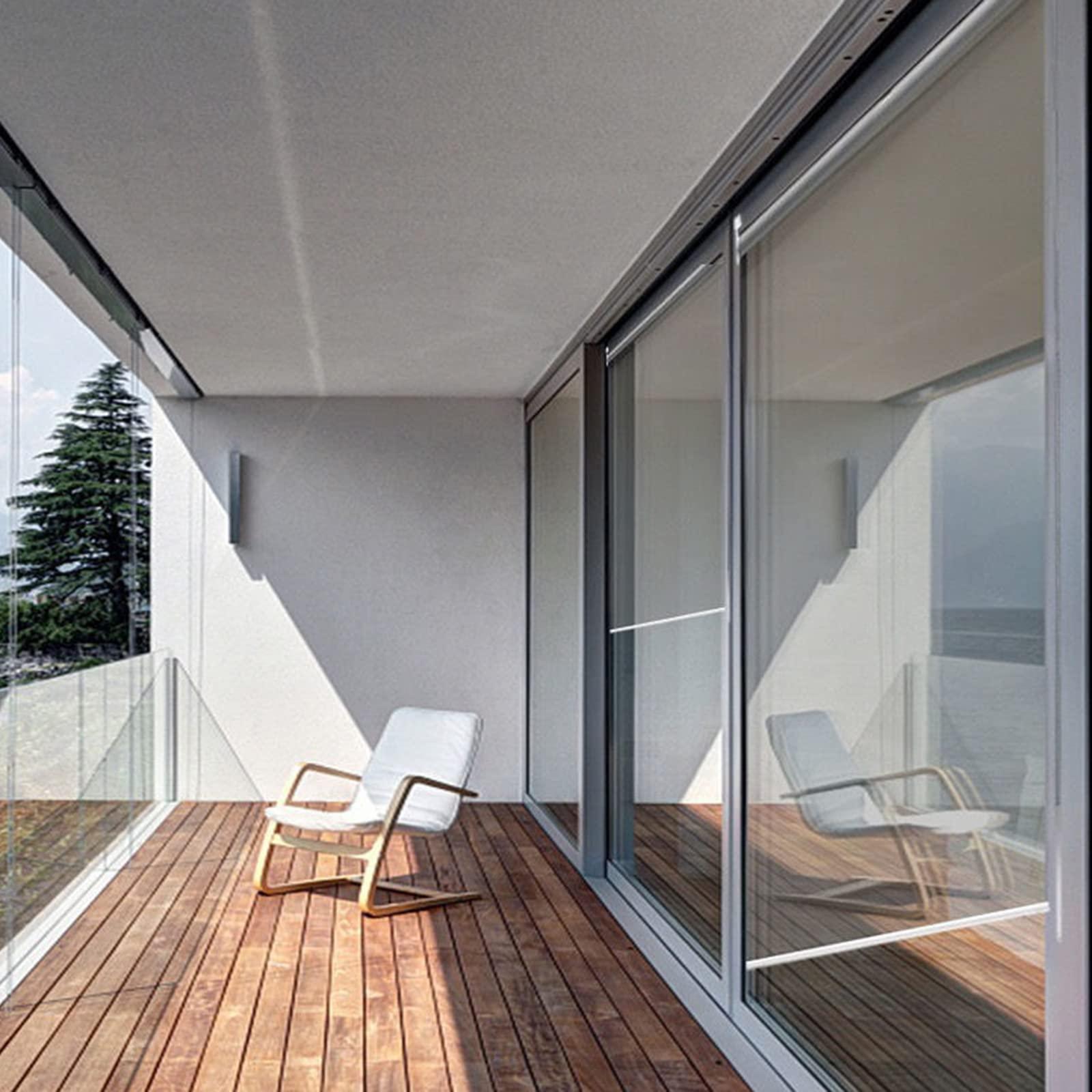 SHUGUANGGUDE Clear Roll Up Blinds Outdoor Garden,Transparent Waterproof Roller,Dust-Proof Windproof PVC Vinyl Plastic Roller Blinds/Curtain,Rainproof Curtain for Bedrooms,Bathroom,70x120cm/27.5x47.2in