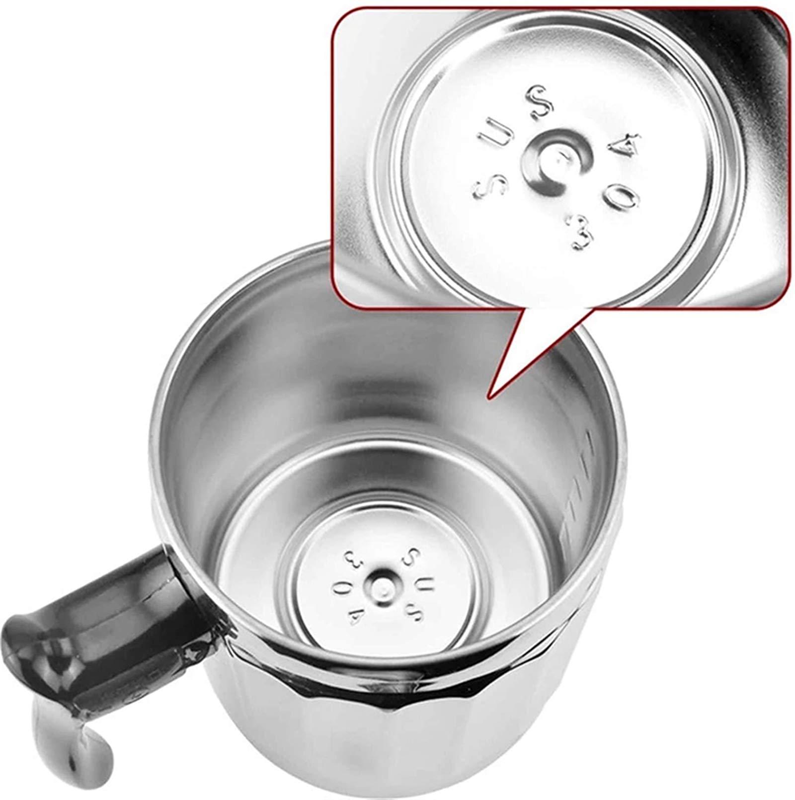 YOOMAO YOOMAO Stainless Steel Travel Heating Cup 12V Car Kettle Boiling Water Cup Stainless Rice Cooker Water Heater Portable Kettle Heating Electric Travel Car Accessories,500ml