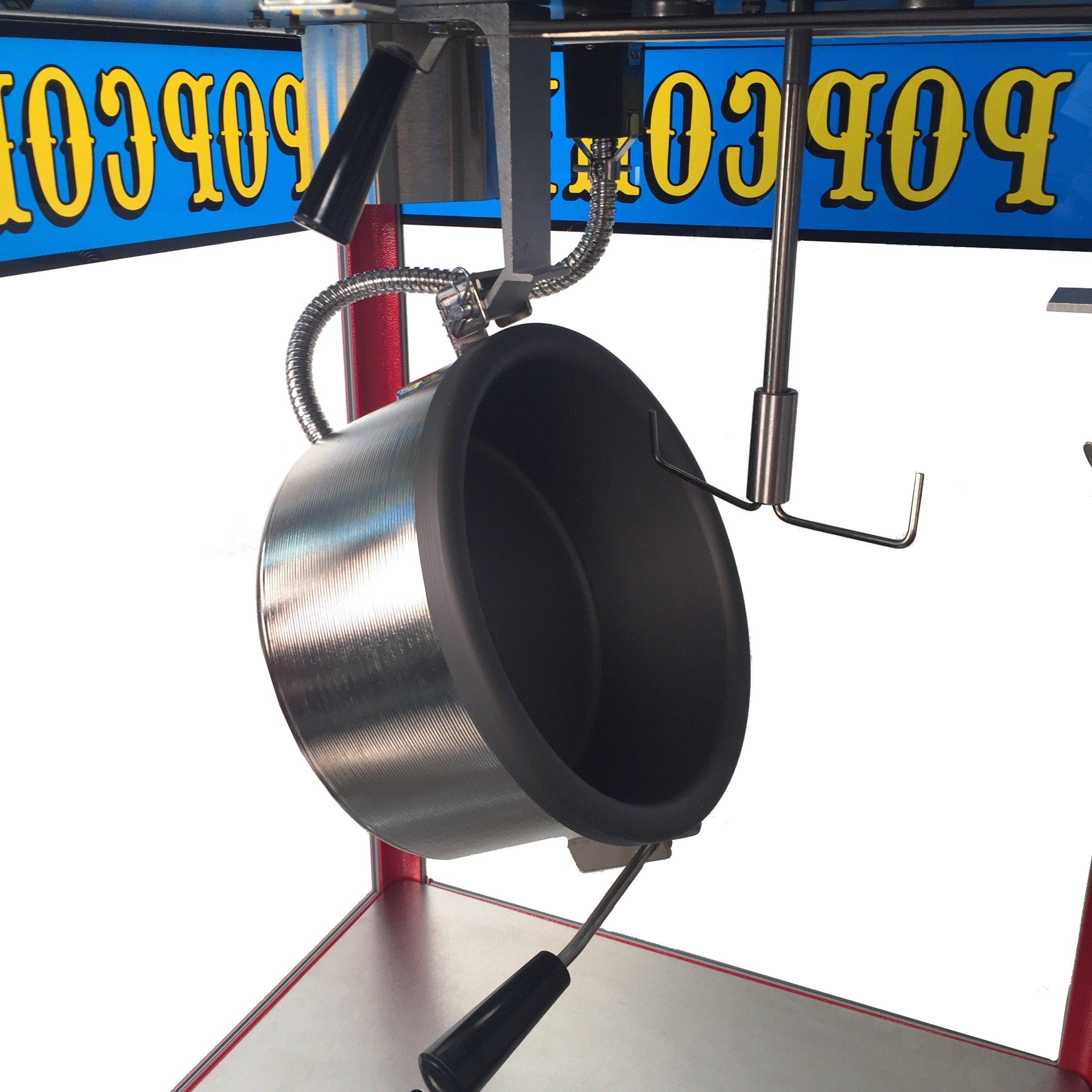 Paragon 1911 Style Pop 8 Ounce Red Popcorn Machine for Professional Concessionaires Requiring Commercial Quality High Output Popcorn Equipment