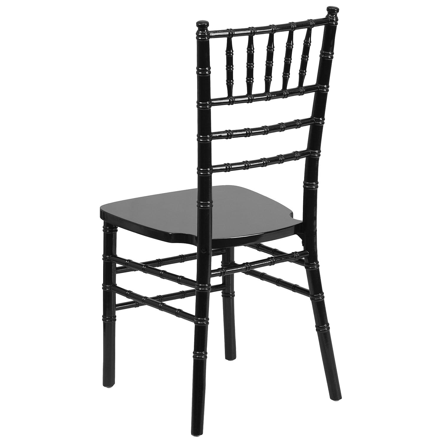Flash Furniture Flash Furniture HERCULES Series Black Wood Chiavari Chair