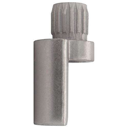NUK3Y PRODUCTS K3 Nuk3y Door Saver 3 III Hinge Pin Stop for Residential Doors Fits All 3" to 4-1/2" Hinges (Satin Nickel)