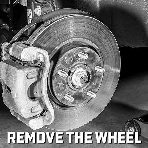 Powerbuilt Powerbuilt 4 Piece Axle Nut Socket Set Kit 10 - 648635, Black