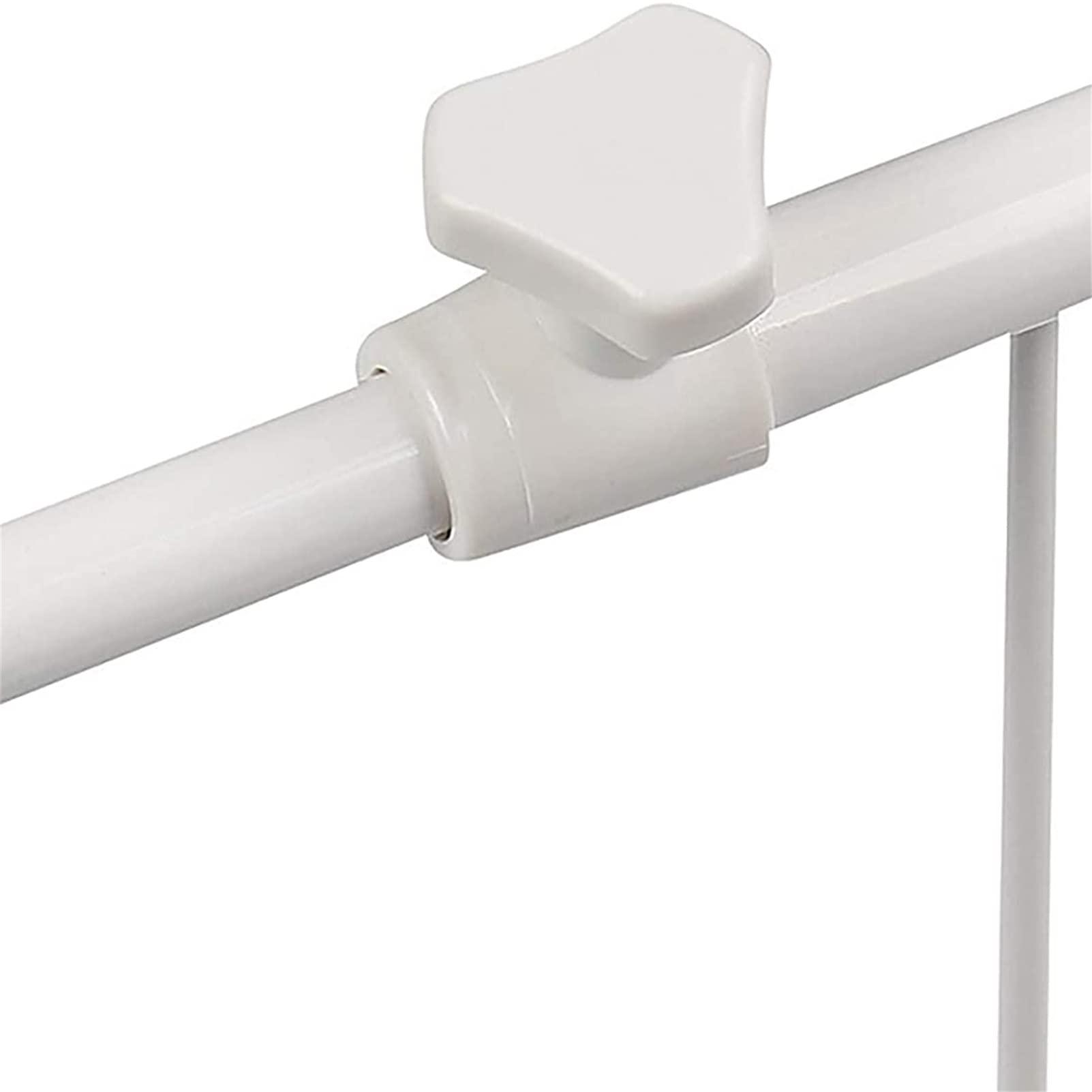 CGF- Carbon Steel Microwave Oven Rack, Expandable Microwave Shelf, Kitchen Counter Space Saver Shelf and Organizer, 110 Lbs Weight Capacity, White U Type