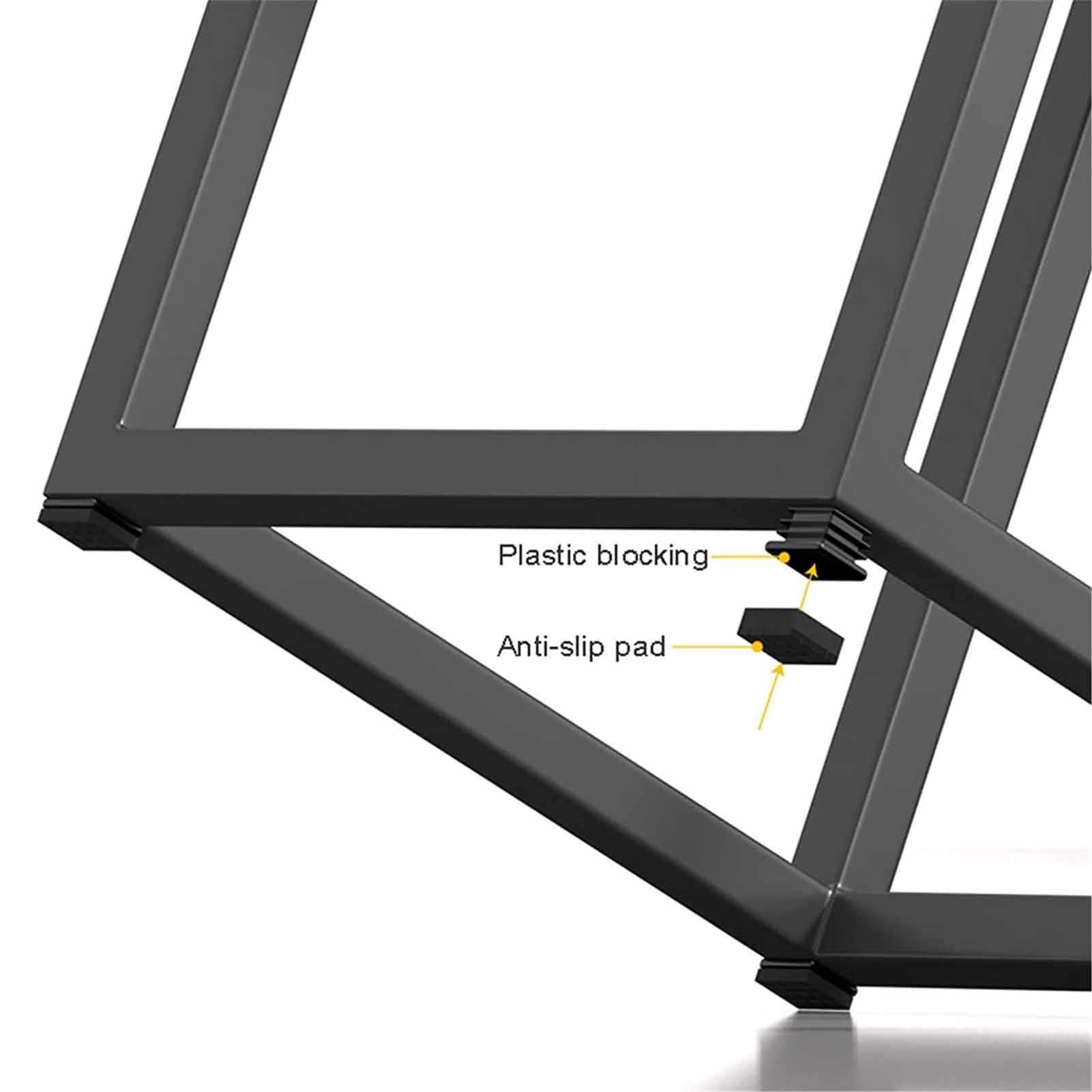 DYKKLKQ DYKKLKQ 5-in-1 Cube Nesting Ottoman Stool, Footstool, Stackable Sofa Chair, with Casters, for Bedroom, Living Room, Dining Room, Office