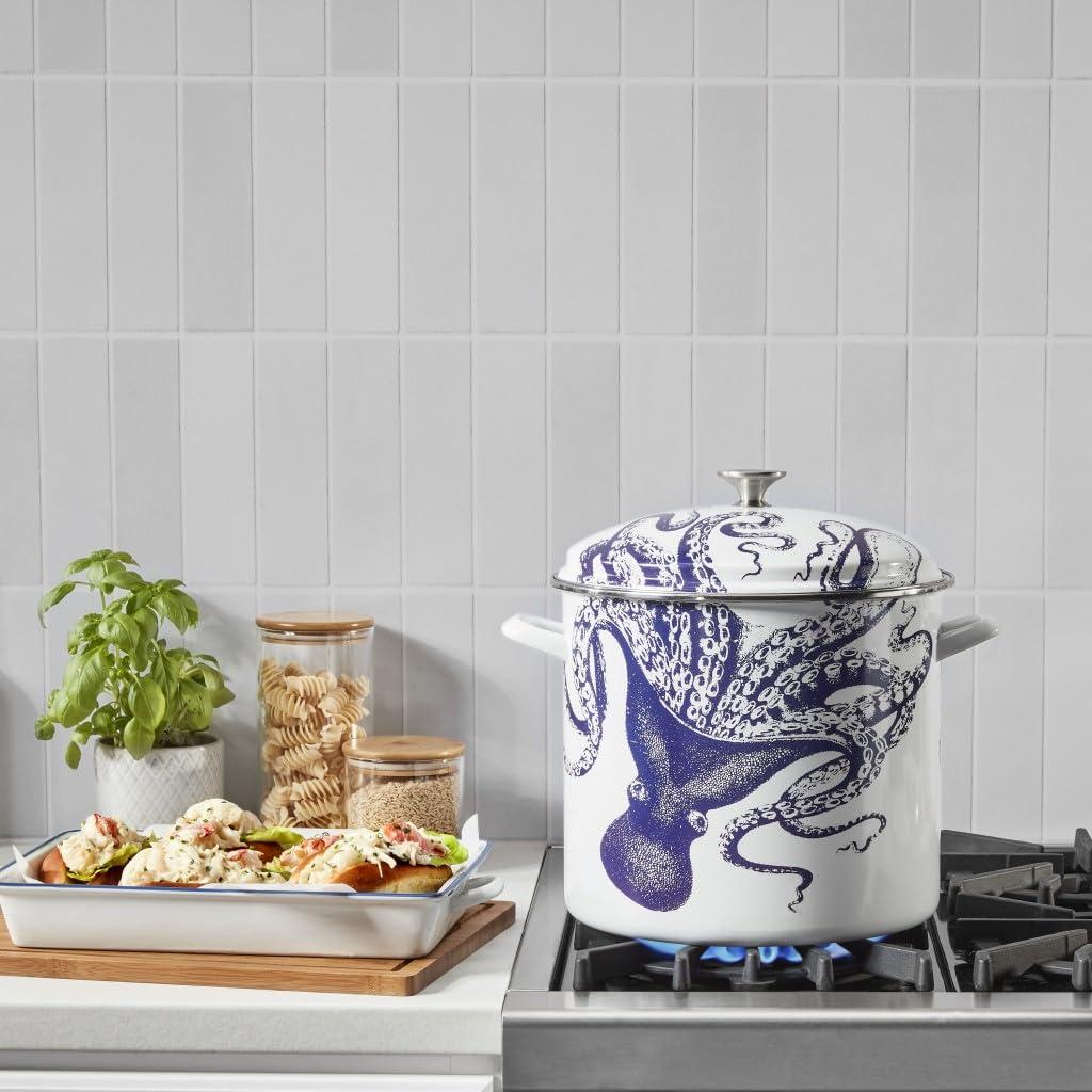 Cuisinart Cuisinart Caskata Lucy 16 Qt. Enamel on Steel Stockpot with Cover