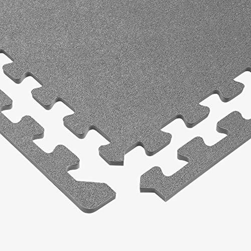 We Sell Mats We Sell Mats 3/8 Inch Thick Interlocking Foam Carpet Tiles Durable Carpet Squares Anti Fatigue Support for Home Office or Classroom Use, 24 in x 24 in