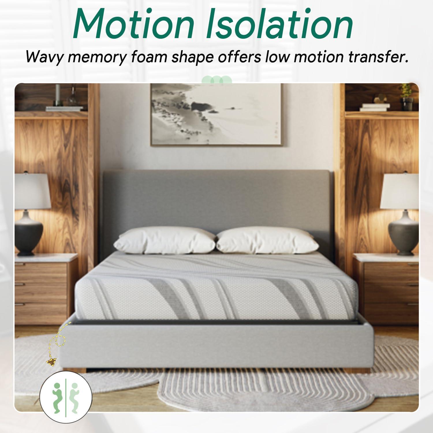 STRYWRD Twin XL/Twin/Full/Queen/King/Cal King Size Bed Mattress Responsive Gel Memory Foam Hybrid Mattress Performance Heat & Wicking Fabric Medium Firm Pressure Relief(5-8 days for delivery) (Full 10in)