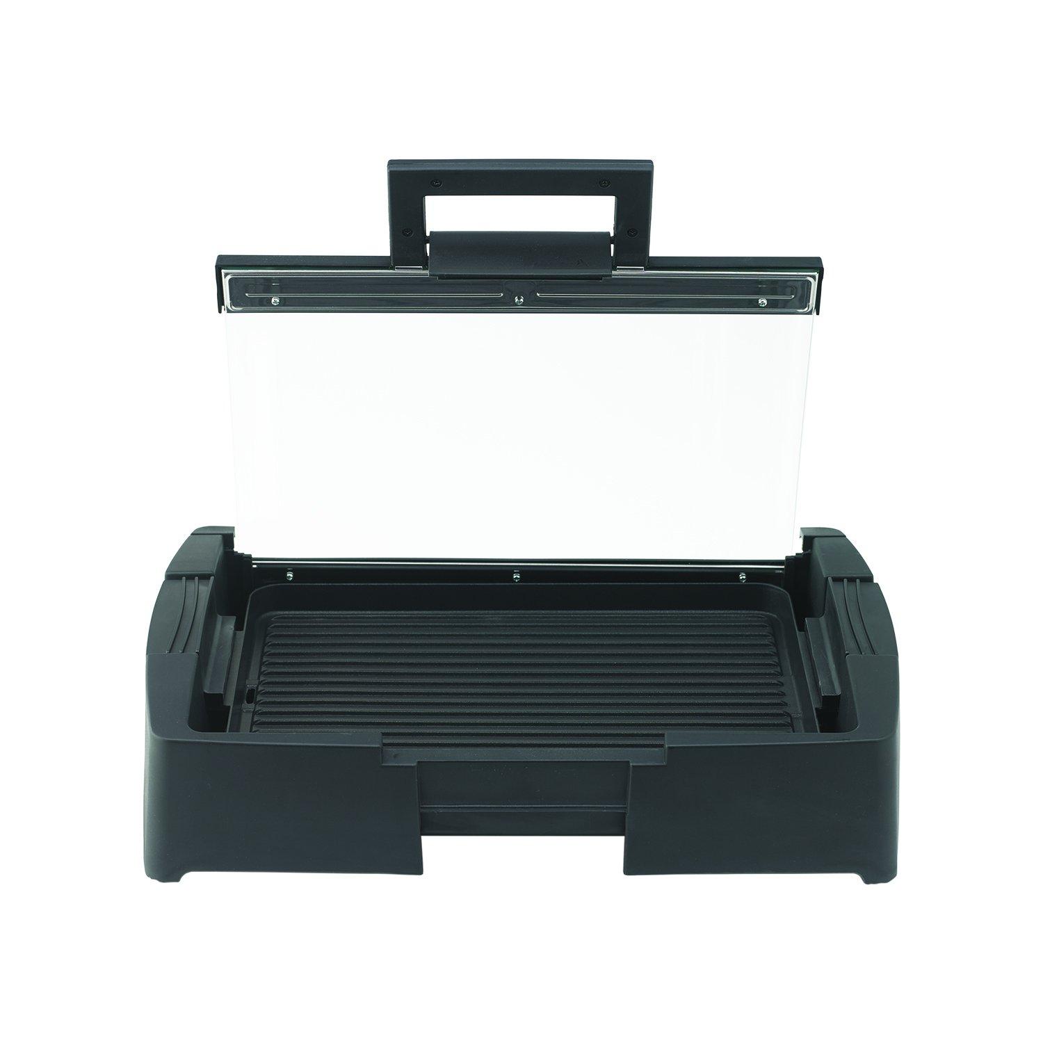 Nesco Nesco American Harvest GRG-1000 Electric Grill, 17\" x 14\", Black