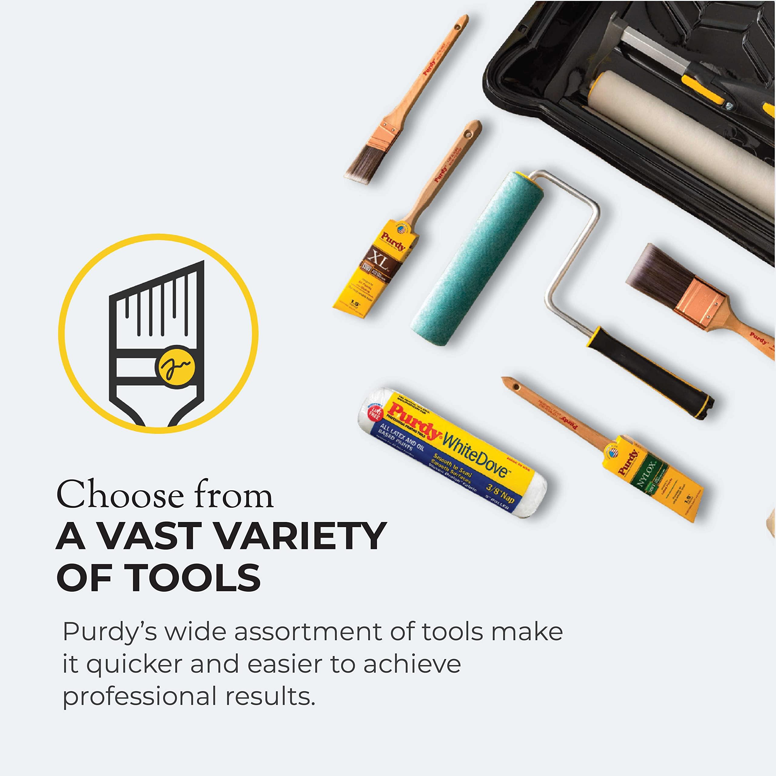 Purdy 3 Purdy 144380730 Pro-Extra Glide Angled Sash Paint Brush, Tynex Chinex & Orel\"