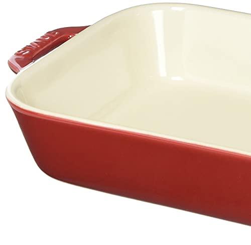 STAUB STAUB Ceramics Rectangular Baking Dish, 7.5x6-inch, Cherry