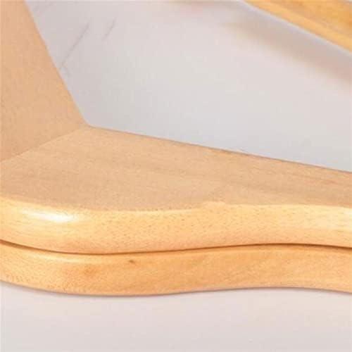 VhoMes Coat Rack,Clothes organizer Clothes Hangers/Coat Hangers Wooden Hangers 10 Pack Non-Slip Wood Hangers Coat Hangers for Closet, Heavy Duty Hangers Precisely Cut Notches Wooden Coat Hangers, Clothes Ha